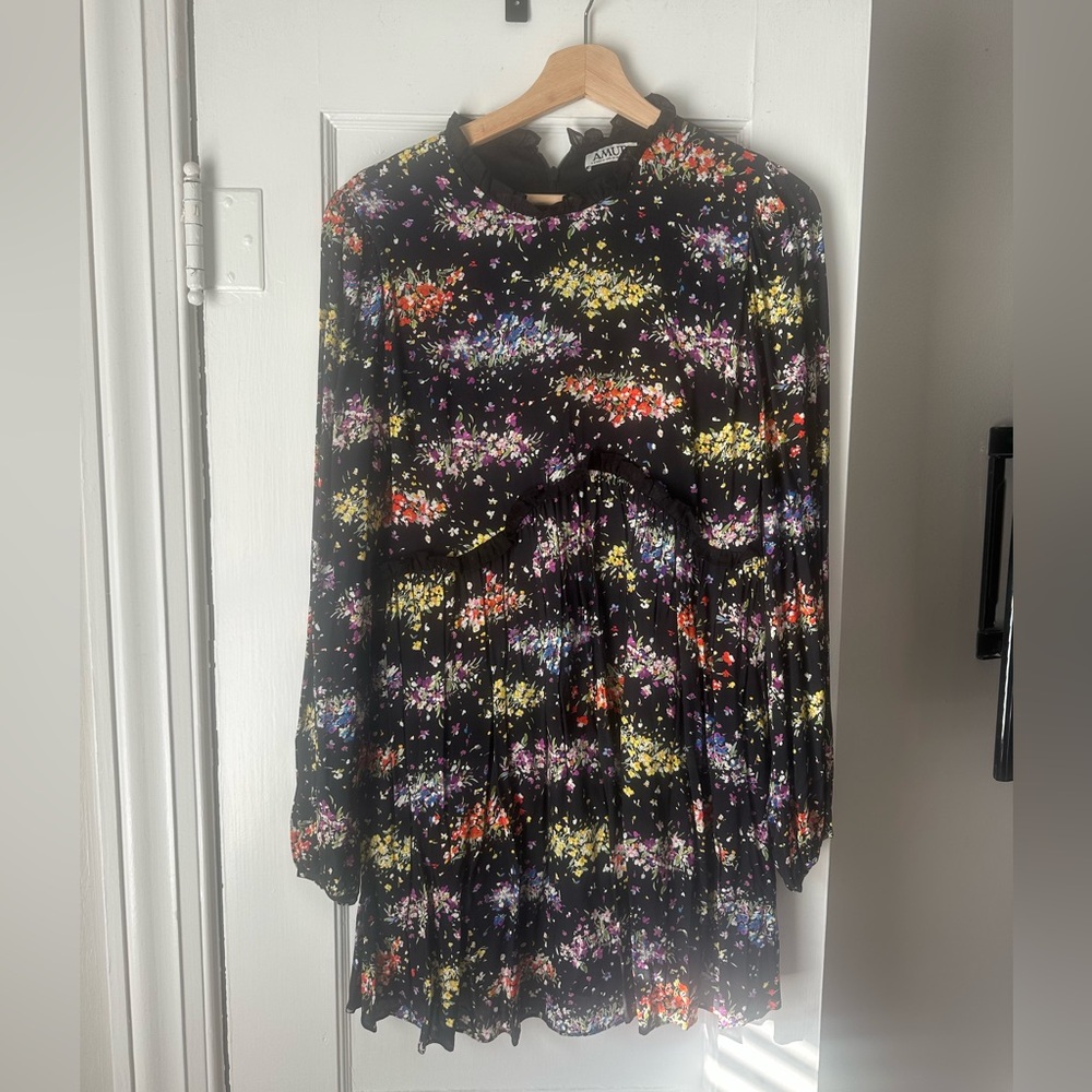 AMUR Codi Mini Dress in Floral Confetti